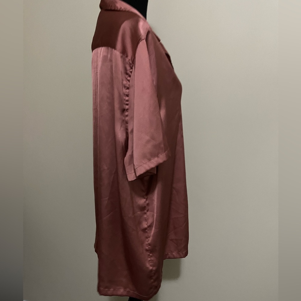 ASOS satin button-up - Picture 3 of 5